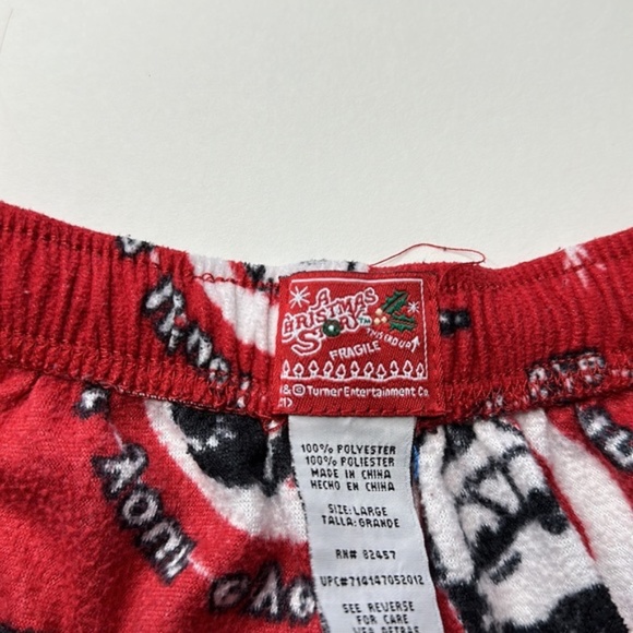 Men’s Christmas story lounge pants size large - Picture 4 of 7